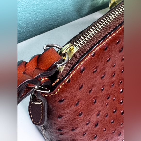 Dooney & Bourke Ostrich Ruby Crossbody Bag - Picture 7 of 13
